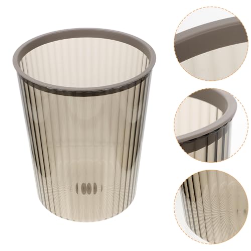 Caneca de basura gris de gran capacidad para dormitorio y baño miniatura 6