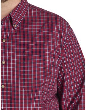 Easy-Care Small Plaid Sport Shirt3