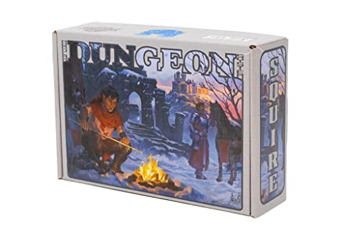 Modular Dungeon System: Tabletop & Rpg Terrain Game Set For Dungeons & Dragons, Pathfinder, Castles & Crusades, 13Th Age, Runequest, Asunder, Zombicide, And More! - Squire Set (115+ Pieces 202 Sqin) #TOP4