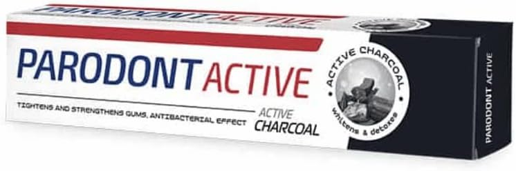Aroma Toothpaste Astera Parodont Active Charcoal - 75 ml