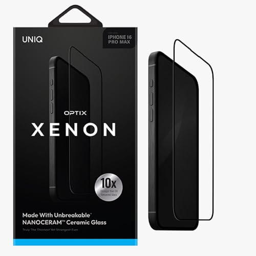 Protection écran verre xénon nano UNIQ OPX iPhone 16 Pro luxe