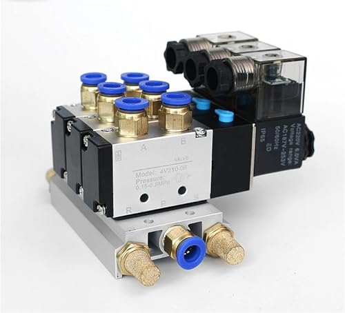 Électrovanne pneumatique 5 voies résolvant les pertes de pression - 4