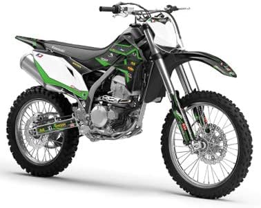 2020-2025 KLX 300 R PODIUM Green Senge Graphics Base Kit Compatible with Kawasaki