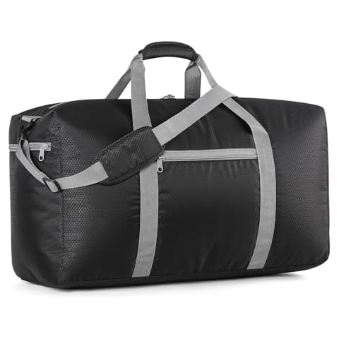65L Lightweight Foldable Duffel Bag by Auxauo Cover
