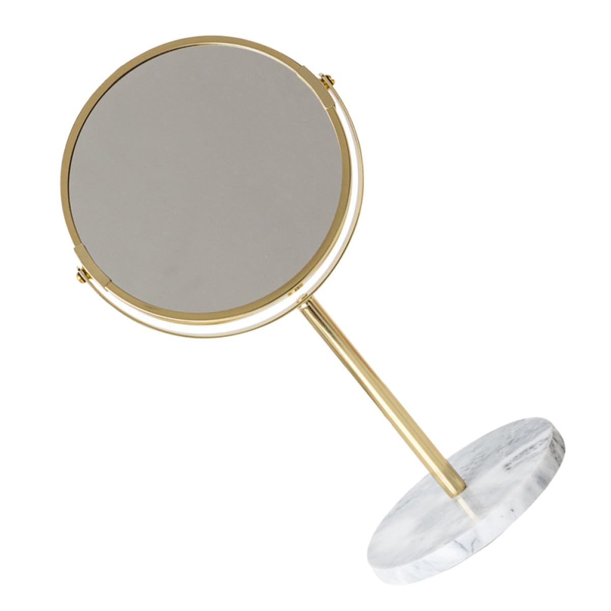 Miroir cosmétique en marbre gris, le cadeau idéal de décoration