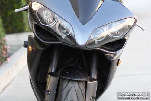 Flat Mount LED Dual Ciruit Running + Turn Signal Lights for 2007-2008 Yamaha YZF R1