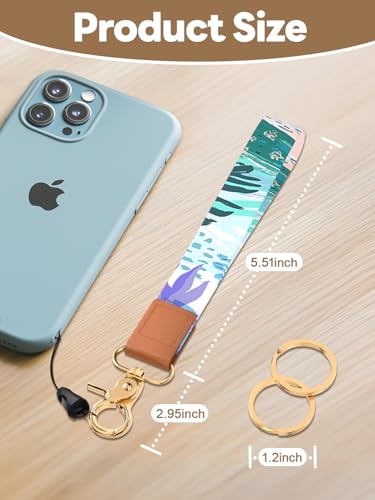 Image of Wristlet Keychain for Women and Men, Key Chain Holder, Wrist Lanyard for Keys