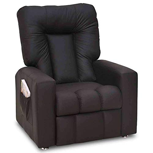 Poltrona Reclinável Pallas Corino Preta