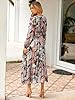 Simplee Women's Floral Boho Long Sleeve Maxi Dress... #4