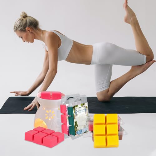 Image of 8 Natural Soy Wax fire-Free Aromatherapy Cube Gift Box, containing 8 Kinds of fragrances Such as bluebells, are Safe and Pleasant, Helping You Create Aromatic Space.