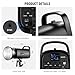 NEEWER S102-400W PRO Strobe Flash Light with 2.4G Trigger, 400Ws GN62 5600K with 30W LED Modeling Lamp Bowens Mount Reflector S1/S2 Mode Silent Fan for Portrait Product Photography, QPRO Supported