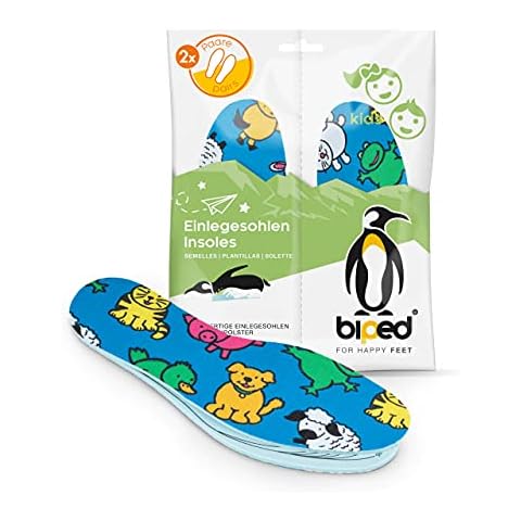 biped 2 pares de plantillas de látex para niños Cover