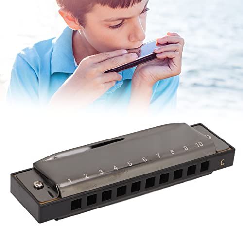 Harmonica, Instrument de Musique Professionnel Bonne Intonation Durable pour Adultes pour la Performance pour Jouer(Le noir) - Les Beatles, Paul McCartney, John Lennon, RIngo Starr, George Harrison Harmonica, Instrument de Musique Professionnel Bonne Intonation Durable pour Adultes pour la Performance pour Jouer(Le noir) – Image 4