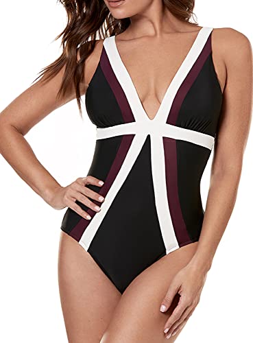 Miraclesuit Women's Swimwear Spectra Trilogy Soft Cup Tummy Control One Piece Swimsuit2
