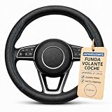 Funda Volante Coche Universal 37-39 cm Polipiel Antideslizante y Reforzada