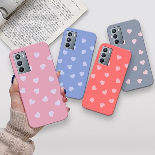 Image of COLORflow Back Cover Compatible with iQOO 9 SE 5G | Heart Celestial Color Customized Back Cover Compatible with iQOO 9 SE 5G