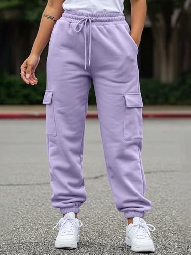 Image of JUNEBERRY 100% Pure Cotton Regular Fit Mid Rise Cargos with Pocket for Women & Girls