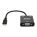Anbear Mini HDMI to VGA Adapter, Gold Plated Mini HDMI to VGA(Male to Female) 1080p Video Converter Adapter with 3.5mm Audio