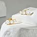 Cicy Bell Womens 18k Gold Plated Stud Earrings Sparkling Cubic Zirconia Hypoallergenic Trendy Earring Fashion Accessories Jewelry Gifts for Lovers and Mom