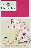 Bünting Tee Bio Hibiskus, 12er Pack (12 x 40 g)