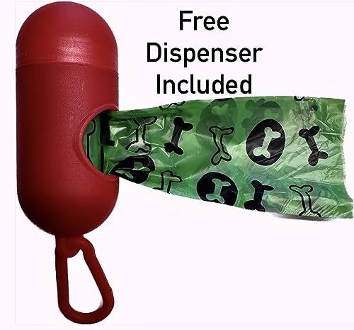 Image of Eco-Friendly Dog Poop bags, leak Proof guaranteed, biodegradable.