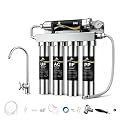 MapleRun 0.01?m Ultra Filtration Under Sink Water Filtration System, 304 Stainless Steel Water Purifier, High Flow Drinking Water Filter for Kitchen Sink, No Electricity Needed