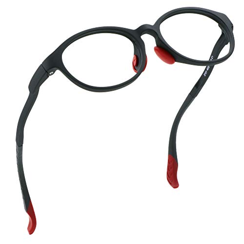 Image of LifeArt Kid Blue Light Blocking Glasses, Filter 85% of Harmful Blue Light, Anti Eyestrain and Blurry, Computer Glasses, Cut UV400 Anti Glare(Black)