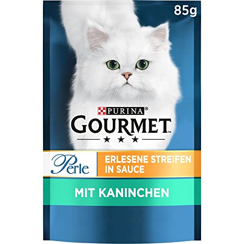 Produktbild von Gourmet Perle Katzenfutter mit Kaninchen - 26 x 85 g