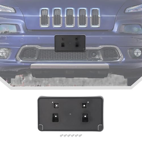 Jeep Cherokee License Plate Bracket