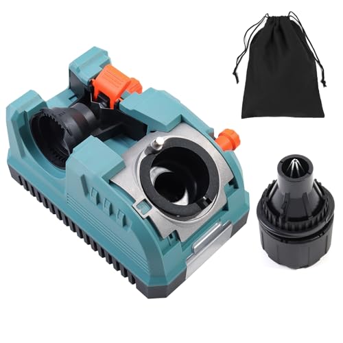 Drill Bit Sharpener for 3/32 to 3/4 Bits Sharpens HSS and Carbide 118/135 Angle Adjustment Sharpening Tool for Home Work & DIY