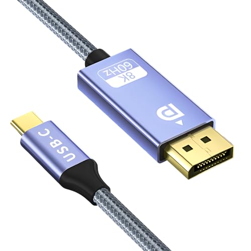 Amazon.co.jp: YaloloSay USB C-Displayport ケーブル 8K@60Hz