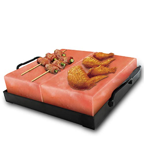Himalayan Chef Pink Salt Cooking Plate 8" x 12" x 2" Block Cooking