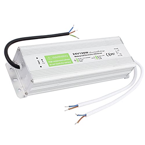Transformateur pour bande LED 24V IP67 éclairage de terrasse
