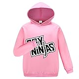Photo Gallery ninjas merch cool black felpa con cappuccio in cotone per bambini e ragazzi, rosa, 12-13 anni Photo Gallery ninjas merch cool black felpa con cappuccio in cotone per bambini e ragazzi, rosa, 12-13 anni