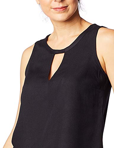 Blusa Sem Manga, Hering, Feminino, Preto, M