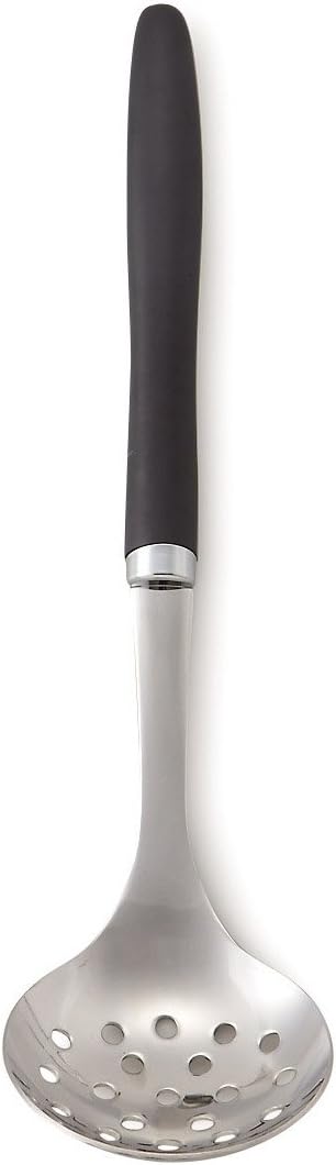 Suncraft AL-08 Perforated Ladle, Tabletop, Made in Japan, Aizuma Senka Silver