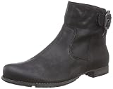  Think! Denk Boot, Botas de Motorista Mujer, Negro-Negro (SZ/Kombi 09), 37 EU