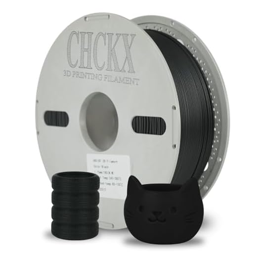 CHCKX Carbon Fiber PLA Filament 1.75mm PLA-CF Filament 1KG Strong 3D Printer Filament Dimensional Accuracy +/- 0.02 mm for Most FDM 3D Printers