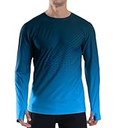 Men's Sun Protection UPF 50+ Shirts Long Sleeve Rash Guard Swim Shirt UV SPF Quick Dry Lightweigh...