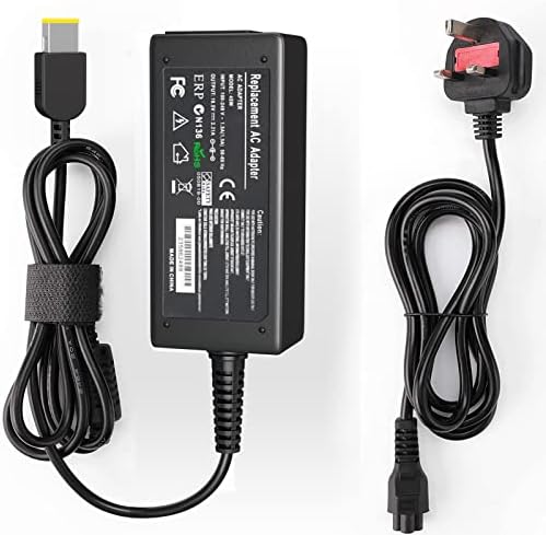 Lenovo 65W Laptop Charger, DIBAIGOU AC Adapter 20V 3.25A Power Supply Cord for Lenovo Thinkpad X/E/S/L/B/U/T/K/Z/Y/G/Yoga Helix and Ideapad Flex 2 Flex 3 Yoga 11 11S Series and More