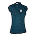 Magic Marine Womens Cube Short Sleeve Rashvest - Dark Blue Melee MM081012 L