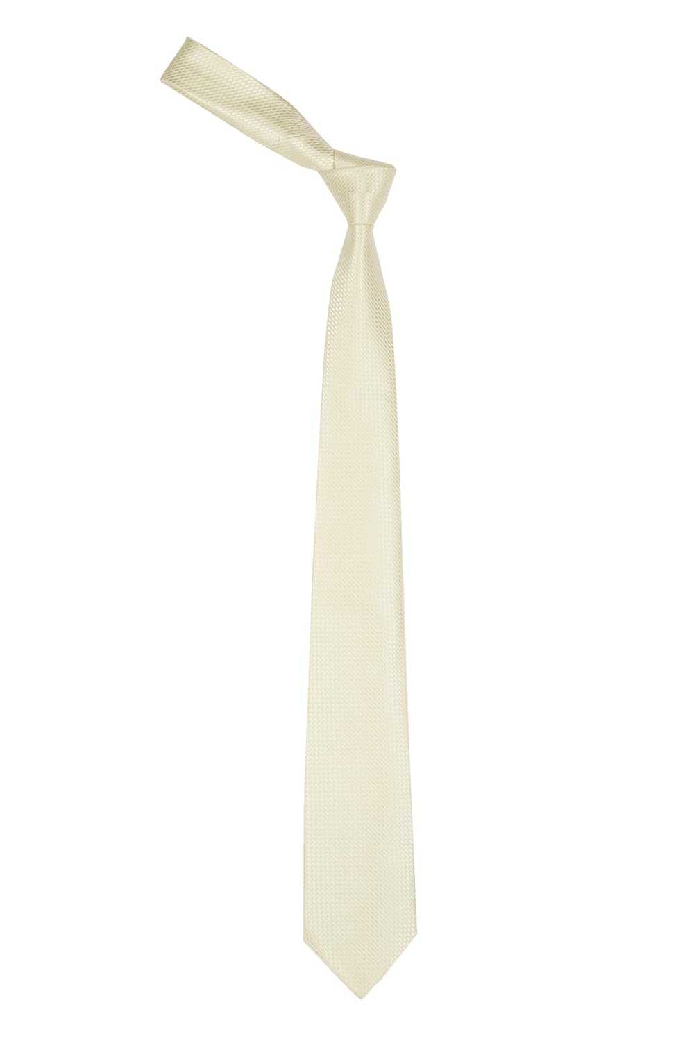 van heusen Men Cream Embroidered Formal Tie-picture-12