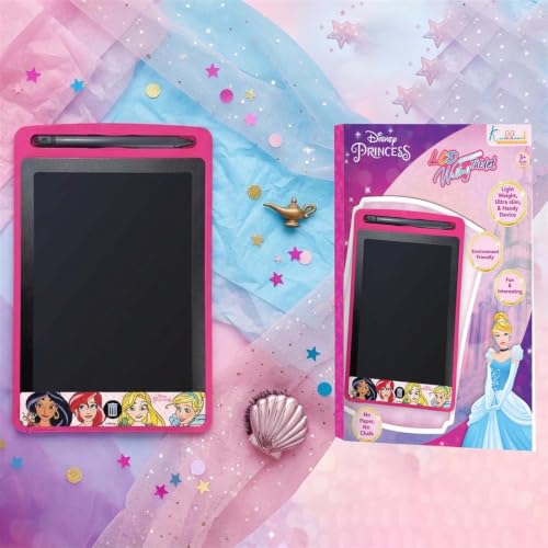 Image of Princess LCD Tablet, 8.5 Inch Electronic Drawing Pad & Tablet for Kids, Rewritable LCD Board, Toddler Travel Slate for Girls, Birthday Gift for 3 4 5 6 7 8 9 Year, Princess Theme Color