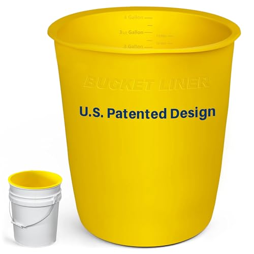 5 Gallon Bucket Liner Reusable Bucket Saver Thinset Mortar Concrete Mix