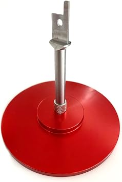 DIY UVC Reciprocating Saw Machines Adapter Cup Attachments Connector Fit for Reciprocating Saws Adapter Tools Aluminium Smooth Surface Red