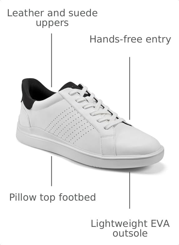 Image of Rockport Men's Tristen Step Activated Lace-up Sneakers