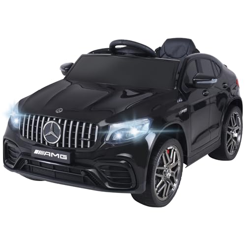Actionbikes Motors Kinder Elektroauto Mercedes Benz AMG GLC 63S Coupé | Fernbedienung mit First Funktion - Lizenziert - Kinderauto elektrisch - Elektrofahrzeuge - Auto für Kinder ab 3 Jahre (Schwarz) Actionbikes Motors Kinder Elektroauto Mercedes Benz AMG GLC 63S Coupé | Fernbedienung mit First Funktion - Lizenziert - Kinderauto elektrisch - Elektrofahrzeuge - Auto für Kinder ab 3 Jahre (Schwarz)