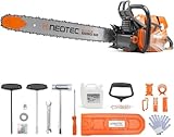 58CC Gas Powered Chainsaw with 18 20 Inch Bar Chain...