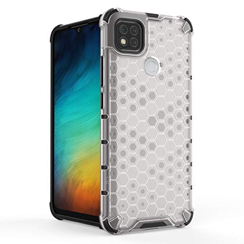 Image of Glasgow Back Case Cover Designed for Mi Redmi 10A / Redmi 9 / Poco C31 - Transparent