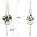 Emooqi Colgador para Plantas, Macramé para Colgador Macetas Exquisito Macramé Plantas｜Cuerda De...